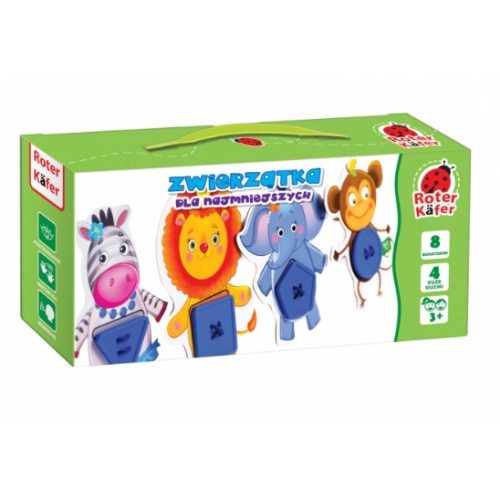 Roter Kafer Gra edukacyjna «ZWIERZĄTKA dla najmniejszych» RK1030-02